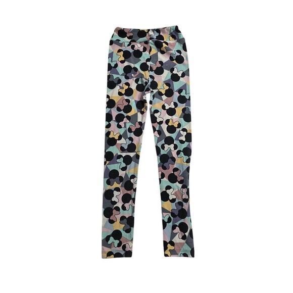 LuLaRoe Pastel Minnie Mouse Girls Leggings - L/XL - Picture 2 of 3